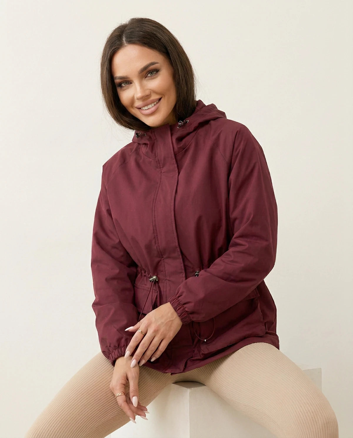Perrine Jackets — Wine | SKU: RB-f40922-wine-XS,RB-f40922-wine-S,RB-f40922-wine-M,RB-f40922-wine-L,RB-f40922-wine-XL