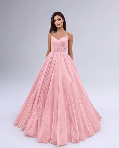 Persephone Maxi Dresses — Pink
