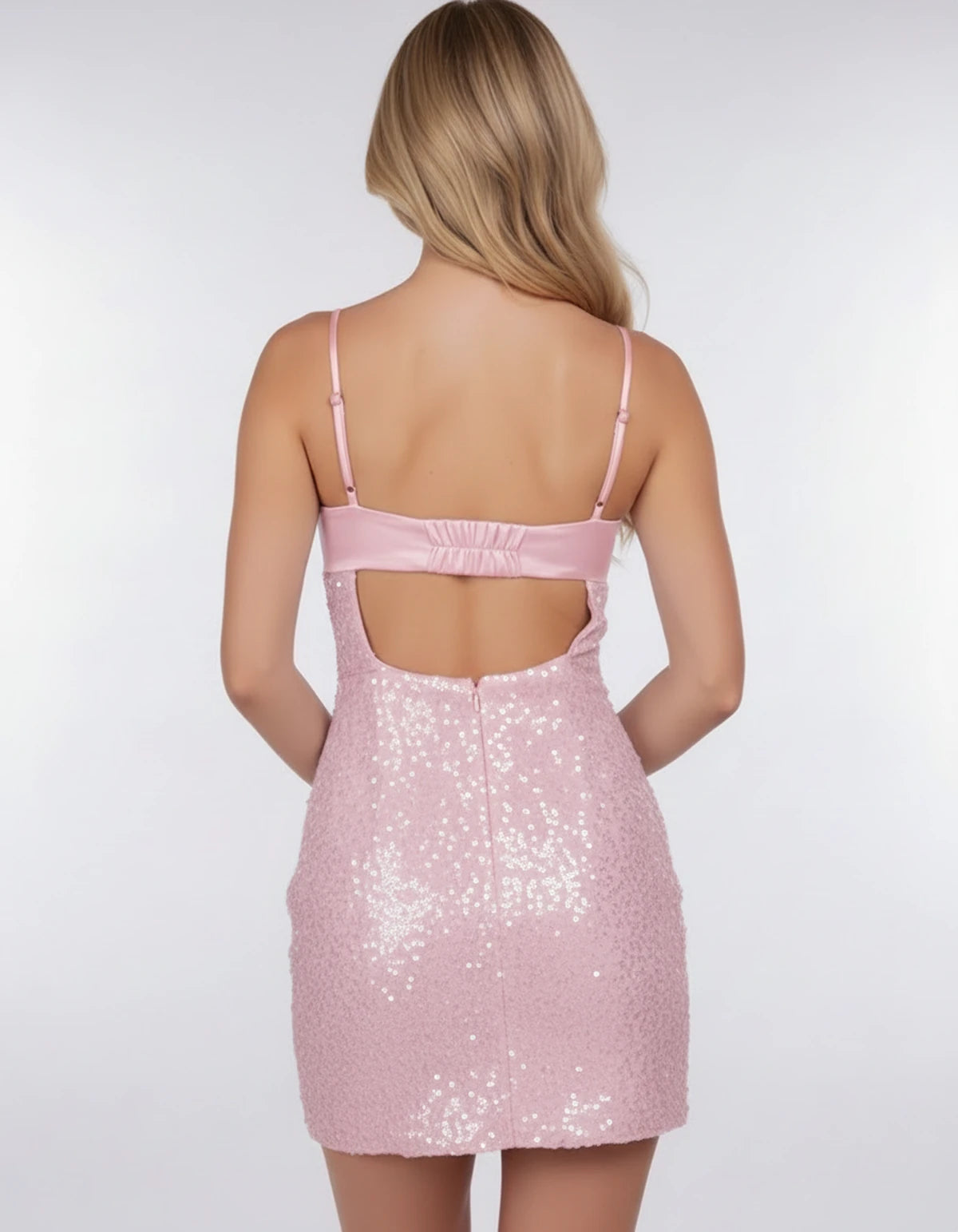 Pervenche Mini Dresses — Pink | SKU: RB-cd742e-pink-2,RB-cd742e-pink-4,RB-cd742e-pink-6,RB-cd742e-pink-8,RB-cd742e-pink-10,RB-cd742e-pink-12,RB-cd742e-pink-14,RB-cd742e-pink-16,RB-cd742e-pink-16W,RB-cd742e-pink-18W,RB-cd742e-pink-20W,RB-cd742e-pink-22W