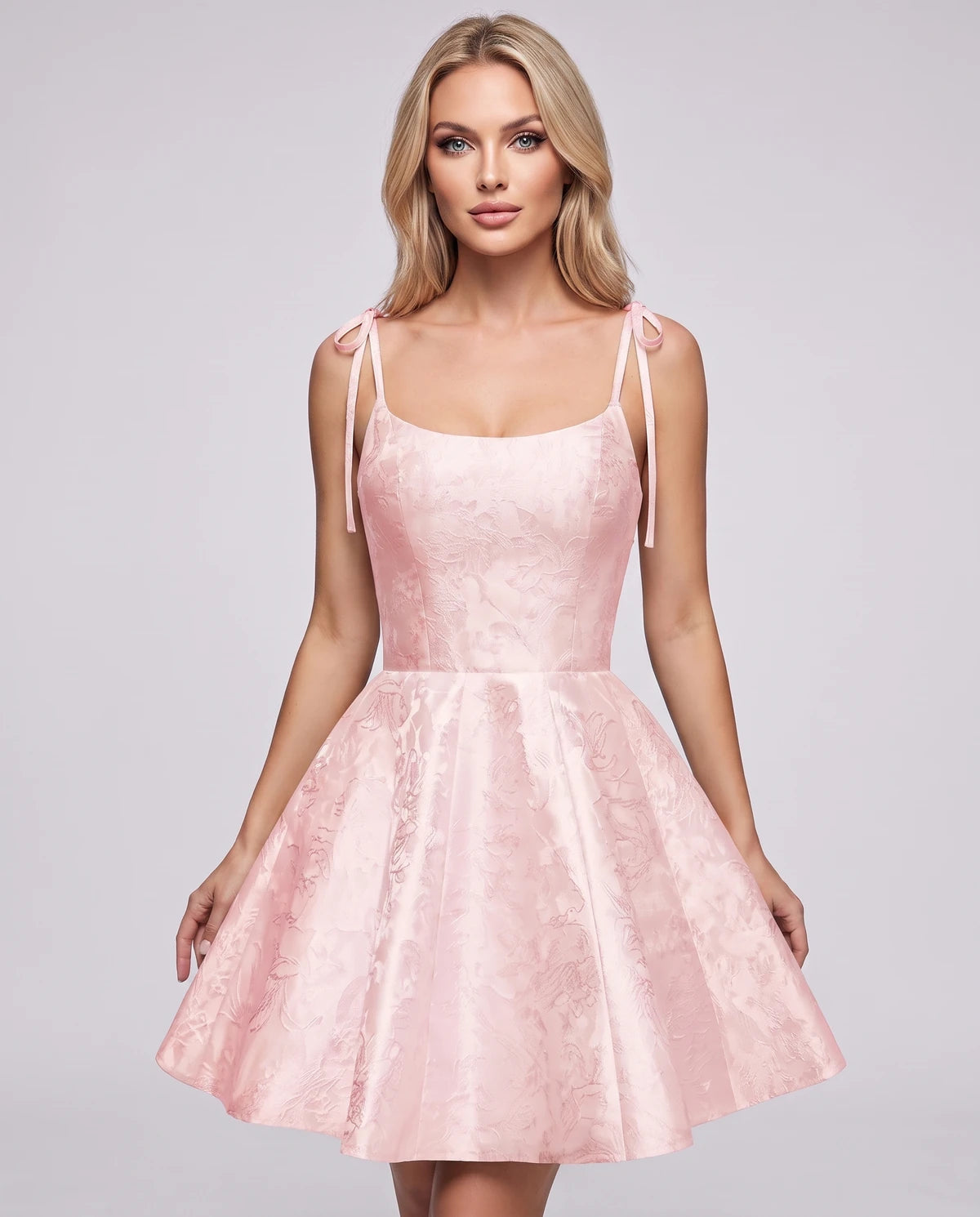 Petrichor Mini Dresses — Pink