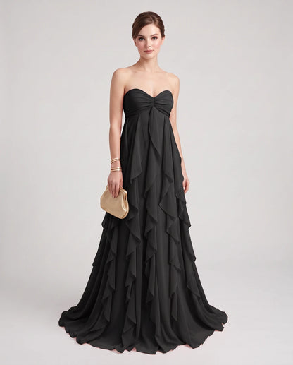 Petronella Maxi Dresses — Black