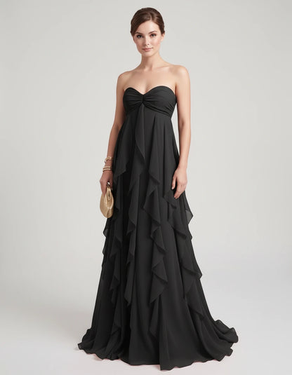 Petronella Maxi Dresses — Black | SKU: RB-bc5389-black-XS,RB-bc5389-black-S,RB-bc5389-black-M,RB-bc5389-black-L,RB-bc5389-black-XL,RB-bc5389-black-2XL