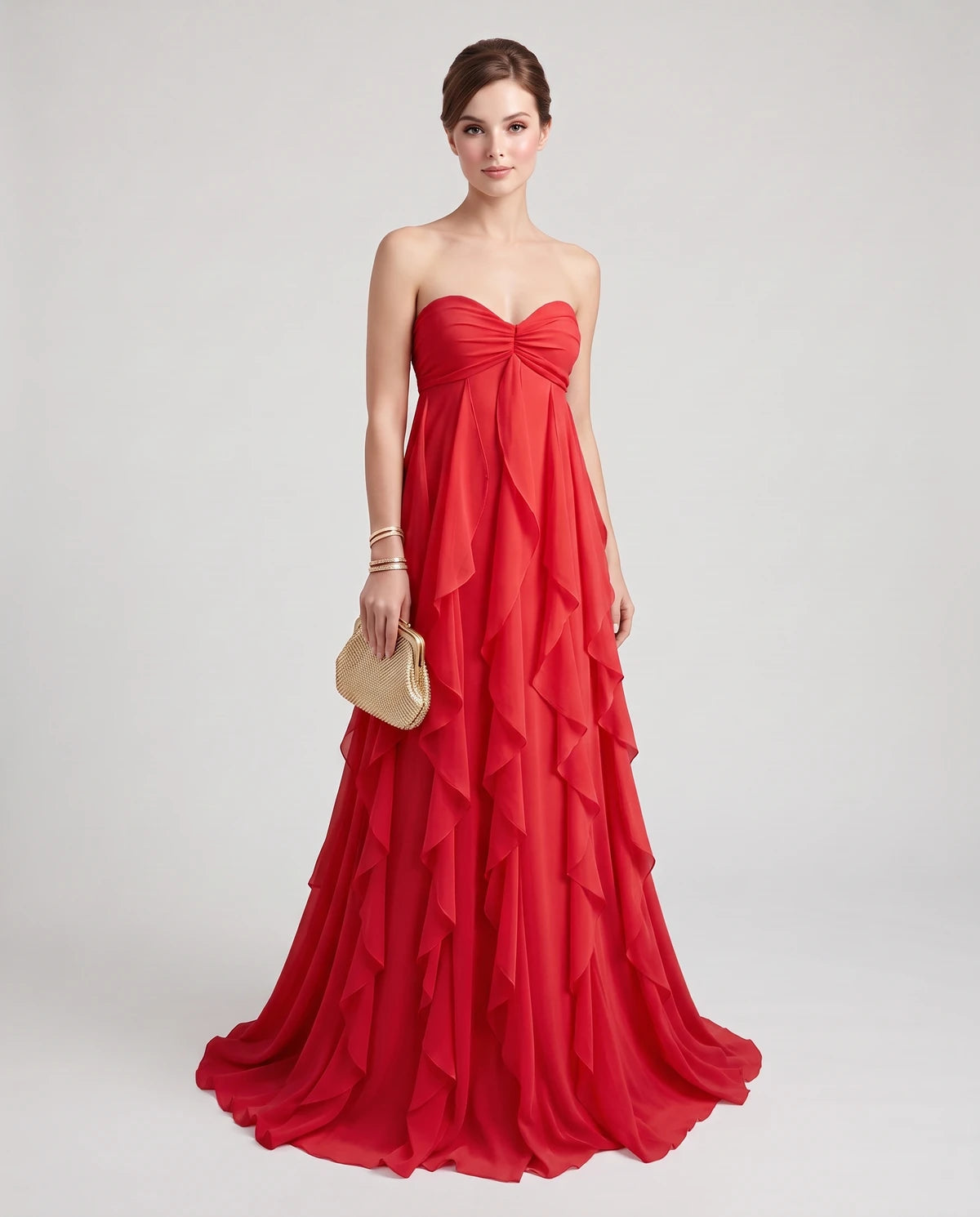 Petronella Maxi Dresses — Red