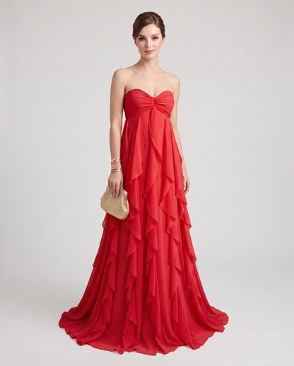 Petronella Maxi Dresses — Red