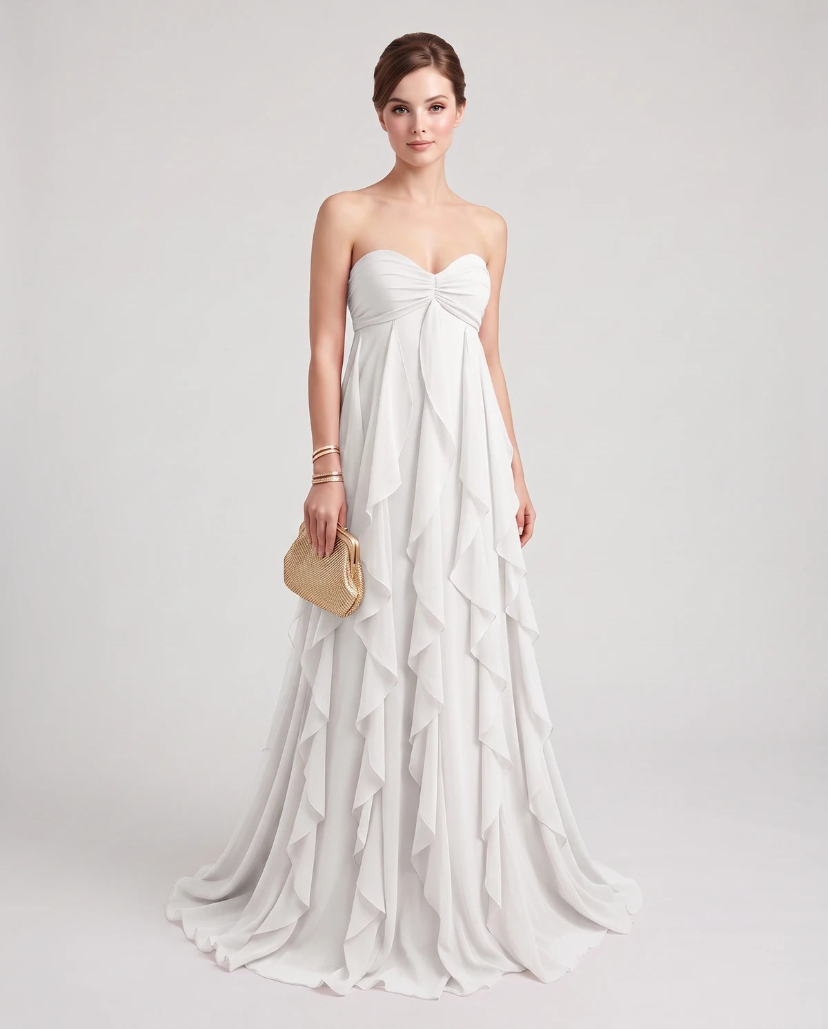 Petronella Maxi Dresses — White