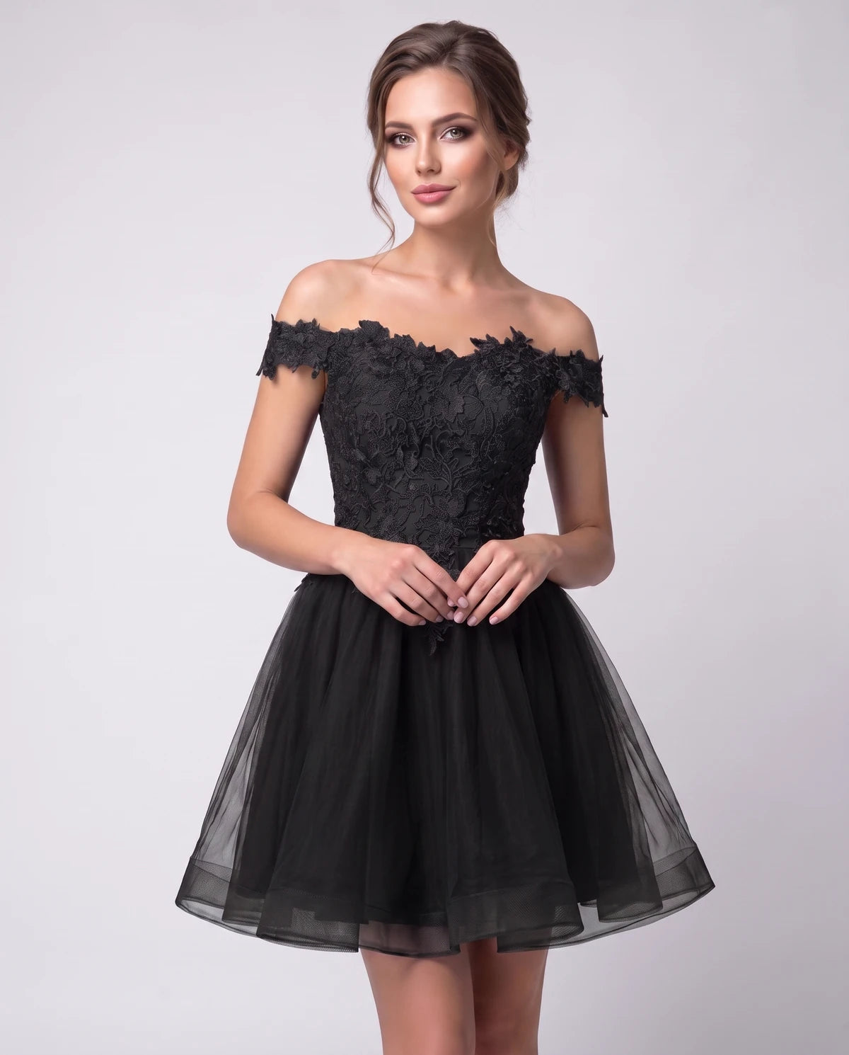 Philippa Mini Dresses — Black | SKU: RB-53a8af-black-2,RB-53a8af-black-4,RB-53a8af-black-6,RB-53a8af-black-8,RB-53a8af-black-10,RB-53a8af-black-12,RB-53a8af-black-14,RB-53a8af-black-14W,RB-53a8af-black-16W,RB-53a8af-black-18W,RB-53a8af-black-20W,RB-53a8af-black-22W