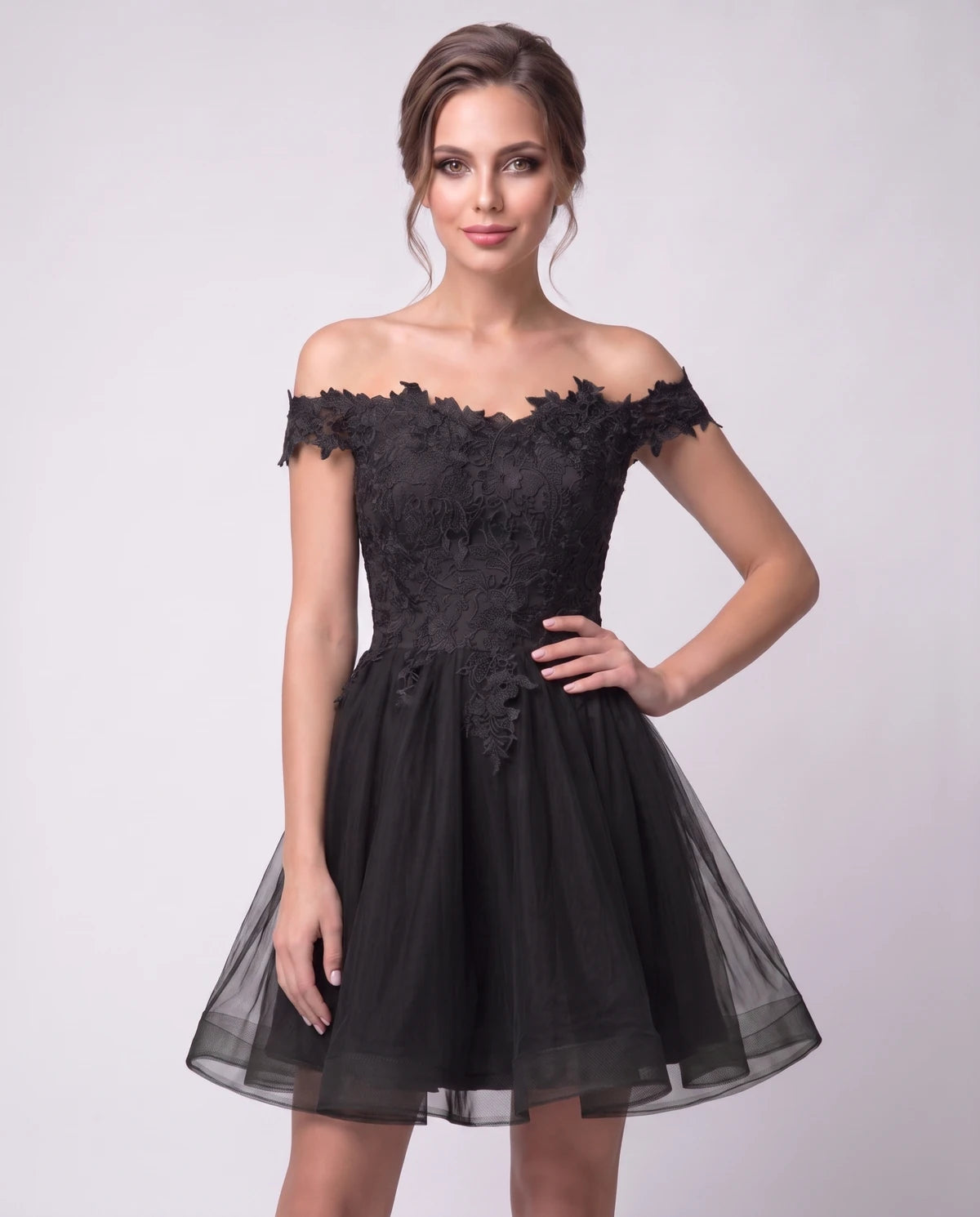 Philippa Mini Dresses — Black | SKU: RB-53a8af-black-2,RB-53a8af-black-4,RB-53a8af-black-6,RB-53a8af-black-8,RB-53a8af-black-10,RB-53a8af-black-12,RB-53a8af-black-14,RB-53a8af-black-14W,RB-53a8af-black-16W,RB-53a8af-black-18W,RB-53a8af-black-20W,RB-53a8af-black-22W