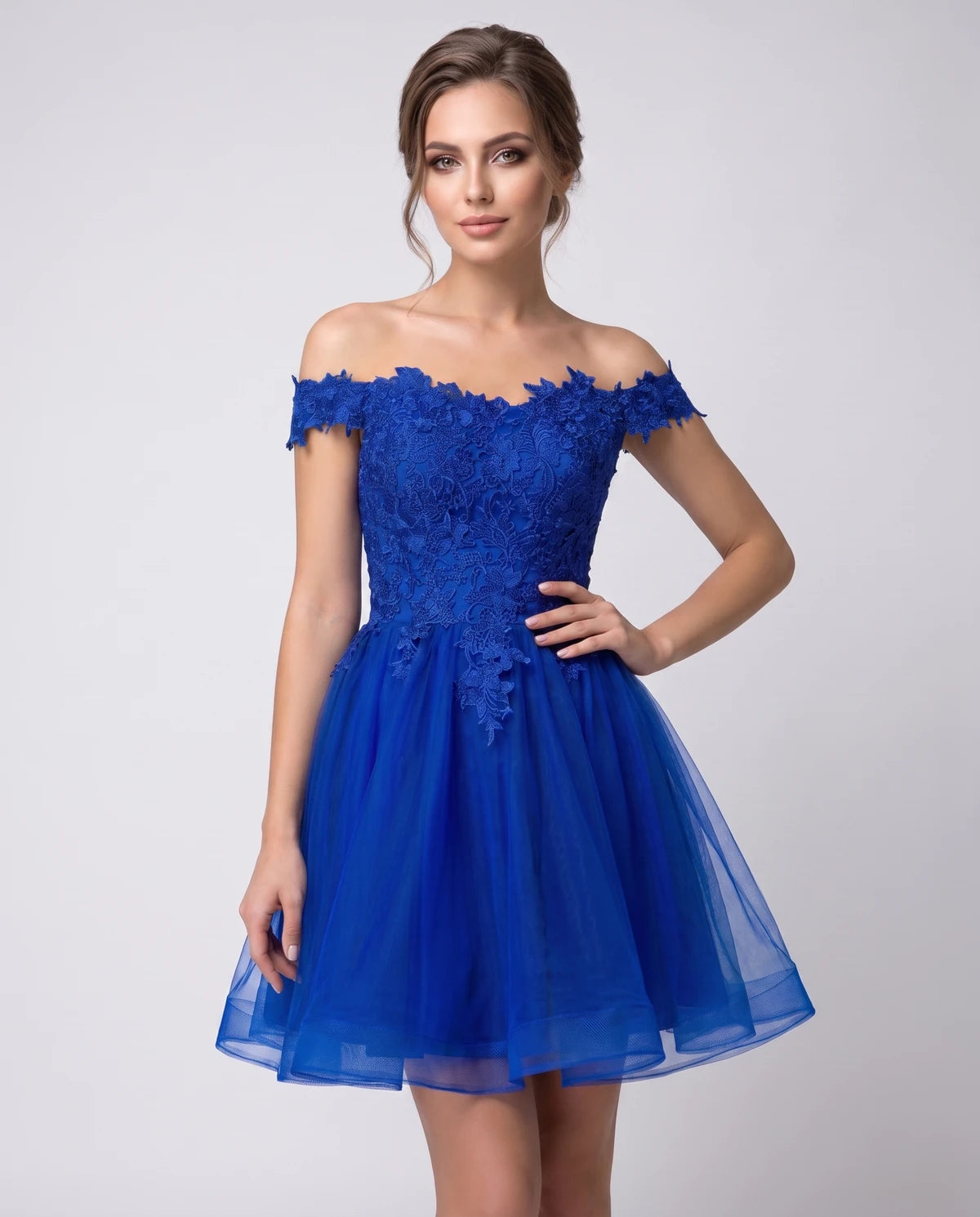 Philippa Mini Dresses — Royal Blue | SKU: RB-53a8af-royalbbf-2,RB-53a8af-royalbbf-4,RB-53a8af-royalbbf-6,RB-53a8af-royalbbf-8,RB-53a8af-royalbbf-10,RB-53a8af-royalbbf-12,RB-53a8af-royalbbf-14,RB-53a8af-royalbbf-14W,RB-53a8af-royalbbf-16W,RB-53a8af-royalbbf-18W,RB-53a8af-royalbbf-20W,RB-53a8af-royalbbf-22W