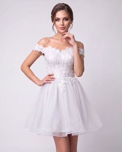 Philippa Mini Dresses — White | SKU: RB-53a8af-white-2,RB-53a8af-white-4,RB-53a8af-white-6,RB-53a8af-white-8,RB-53a8af-white-10,RB-53a8af-white-12,RB-53a8af-white-14,RB-53a8af-white-14W,RB-53a8af-white-16W,RB-53a8af-white-18W,RB-53a8af-white-20W,RB-53a8af-white-22W