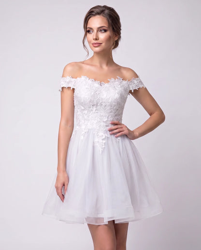 Philippa Mini Dresses — White | SKU: RB-53a8af-white-2,RB-53a8af-white-4,RB-53a8af-white-6,RB-53a8af-white-8,RB-53a8af-white-10,RB-53a8af-white-12,RB-53a8af-white-14,RB-53a8af-white-14W,RB-53a8af-white-16W,RB-53a8af-white-18W,RB-53a8af-white-20W,RB-53a8af-white-22W