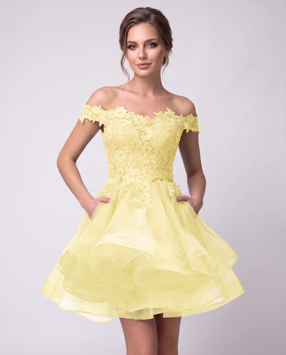 Philippa Mini Dresses — Yellow | SKU: RB-53a8af-yellow-2,RB-53a8af-yellow-4,RB-53a8af-yellow-6,RB-53a8af-yellow-8,RB-53a8af-yellow-10,RB-53a8af-yellow-12,RB-53a8af-yellow-14,RB-53a8af-yellow-14W,RB-53a8af-yellow-16W,RB-53a8af-yellow-18W,RB-53a8af-yellow-20W,RB-53a8af-yellow-22W
