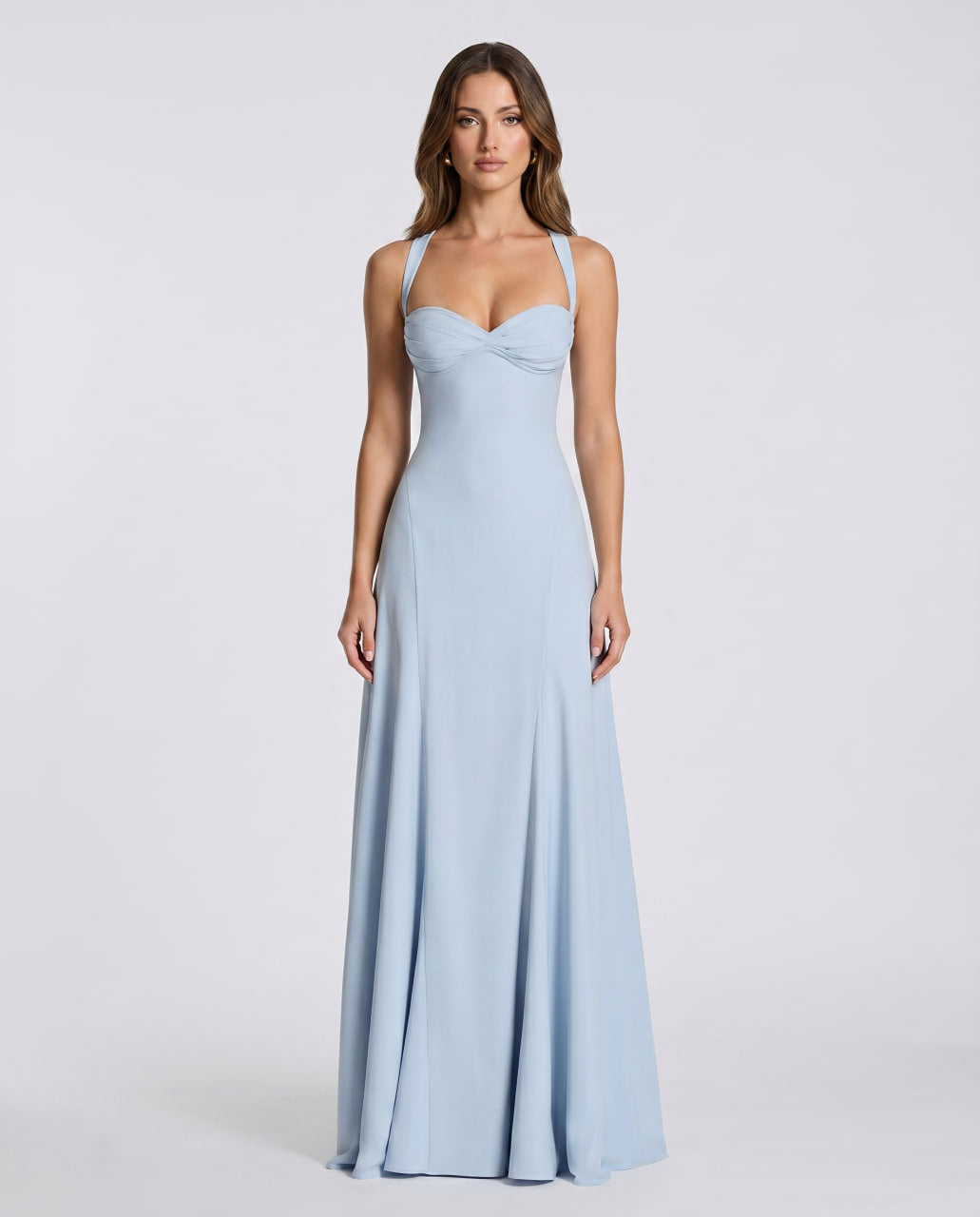 Veloura Maxi Dress — blue,yellow,black,white dress by RAMBLION