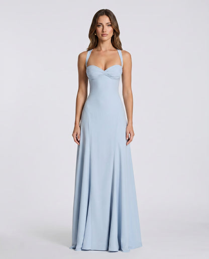 Veloura Maxi Dress — blue,yellow,black,white dress by RAMBLION