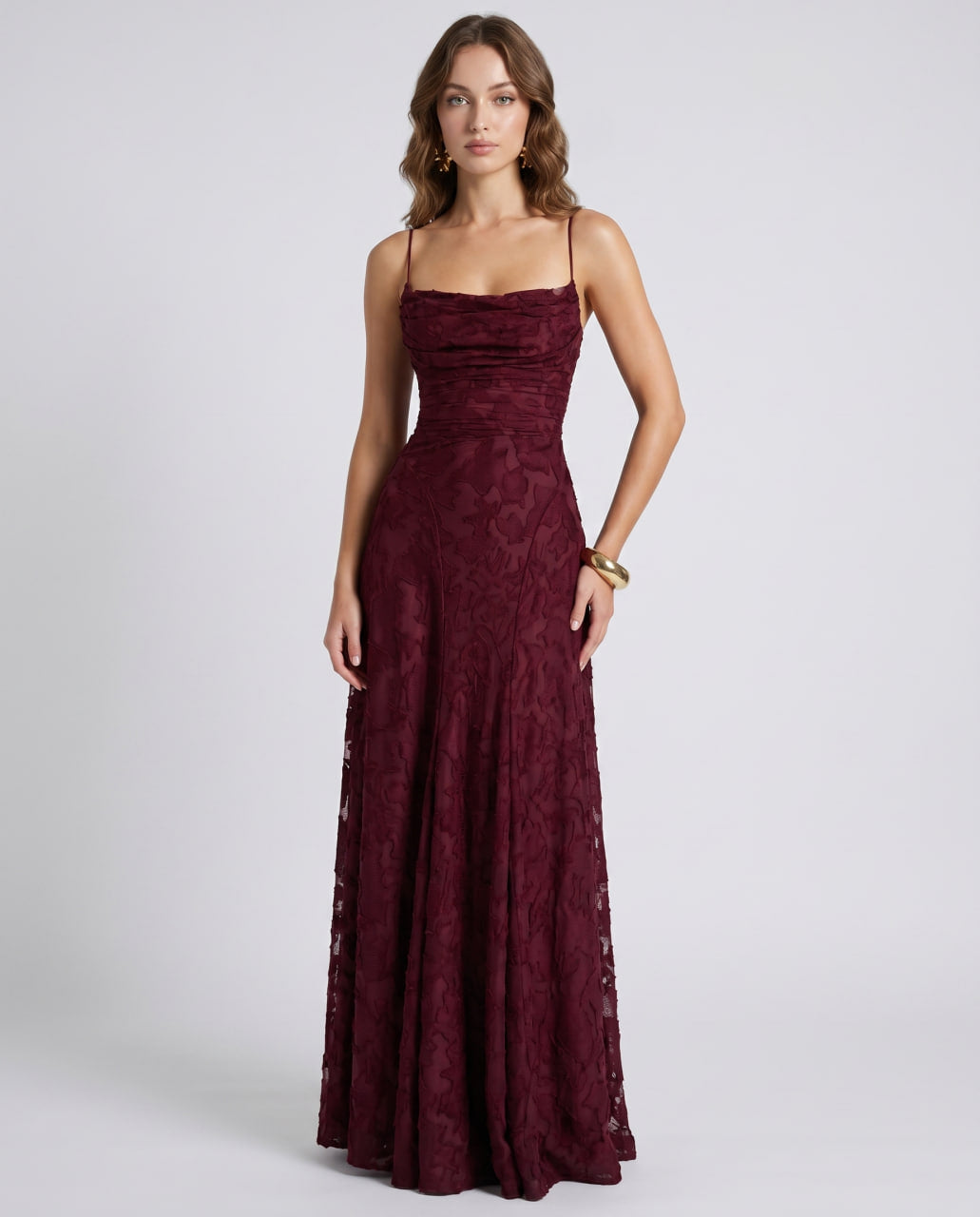 Celestine Maxi Dress — burgundy,white,pink,black,red,olive,light blue,yellow,lilack,ten,navy,green,brown,orange,turquoise,hot pink dress by RAMBLION