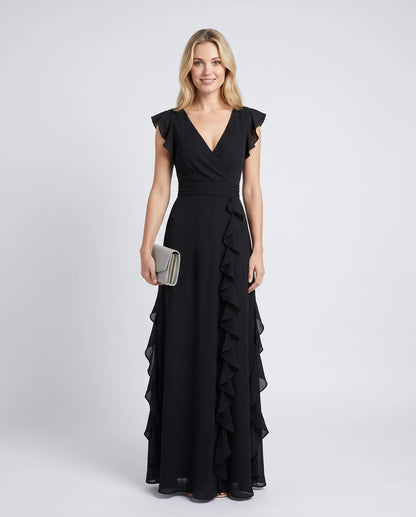 Pierrette Maxi Dresses — Black