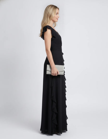 Pierrette Maxi Dresses — Black | SKU: RB-3d98d2-black-XS,RB-3d98d2-black-S,RB-3d98d2-black-M,RB-3d98d2-black-L,RB-3d98d2-black-XL,RB-3d98d2-black-2XL