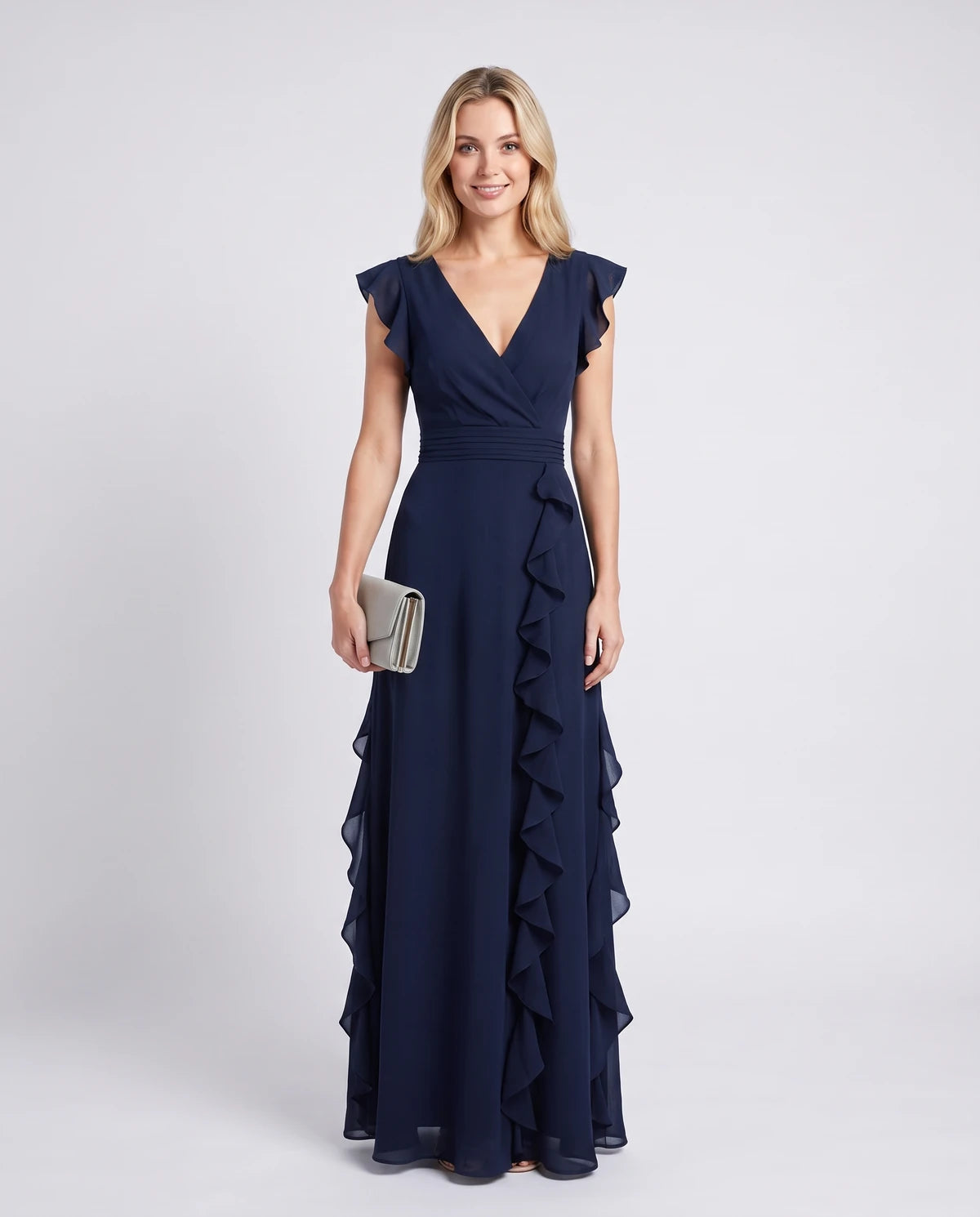 Pierrette Maxi Dresses — Navy