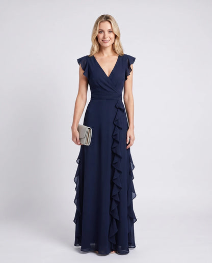 Pierrette Maxi Dresses — Navy
