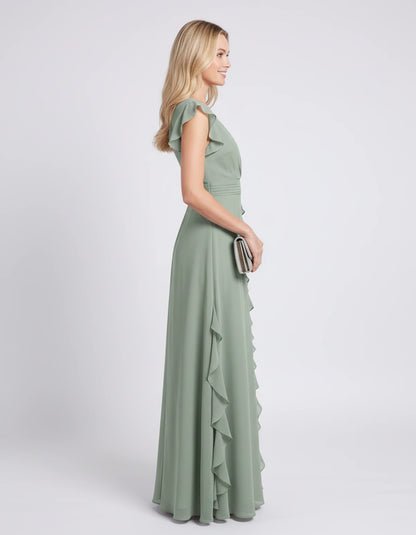 Pierrette Maxi Dresses — Sage Green | SKU: RB-3d98d2-sagegr01-XS,RB-3d98d2-sagegr01-S,RB-3d98d2-sagegr01-M,RB-3d98d2-sagegr01-L,RB-3d98d2-sagegr01-XL,RB-3d98d2-sagegr01-2XL