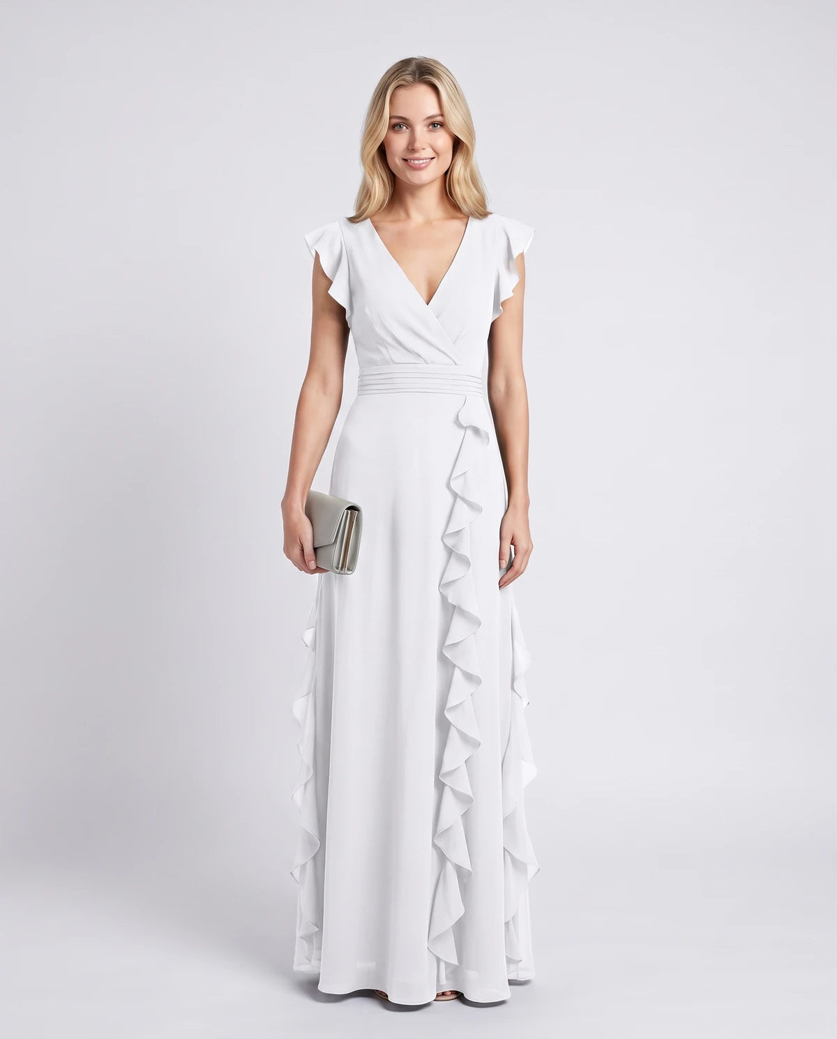 Pierrette Maxi Dresses — White