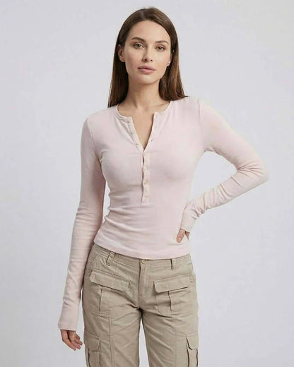Pink Cotton Top, front view | Ramblion | SKU: ELS-748295163-pink-L-9107,ELS-748295163-pink-M-5547,ELS-748295163-pink-S-728,ELS-748295163-pink-XL-704,ELS-748295163-pink-XS-5394