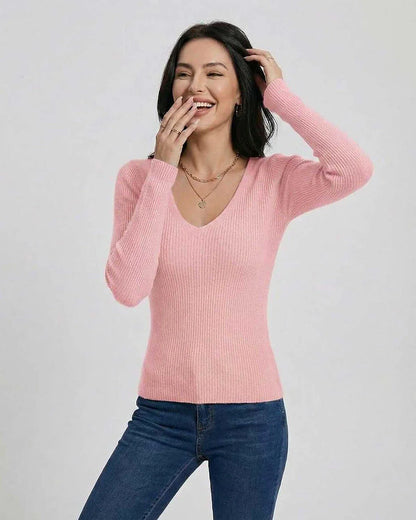 Pink Pullover, front view | Ramblion | SKU: FP-21473-PINK-L-9949,FP-21473-PINK-M-5832,FP-21473-PINK-S-9185,FP-21473-PINK-XL-4577,FP-21473-PINK-XS-523