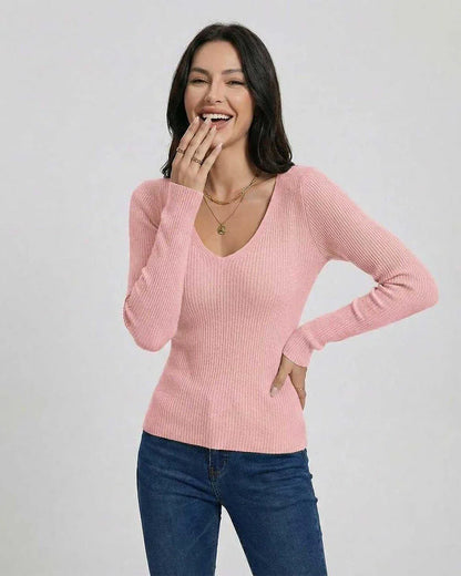 Pink Pullover, front view | Ramblion | SKU: FP-21473-PINK-L-9949,FP-21473-PINK-M-5832,FP-21473-PINK-S-9185,FP-21473-PINK-XL-4577,FP-21473-PINK-XS-523