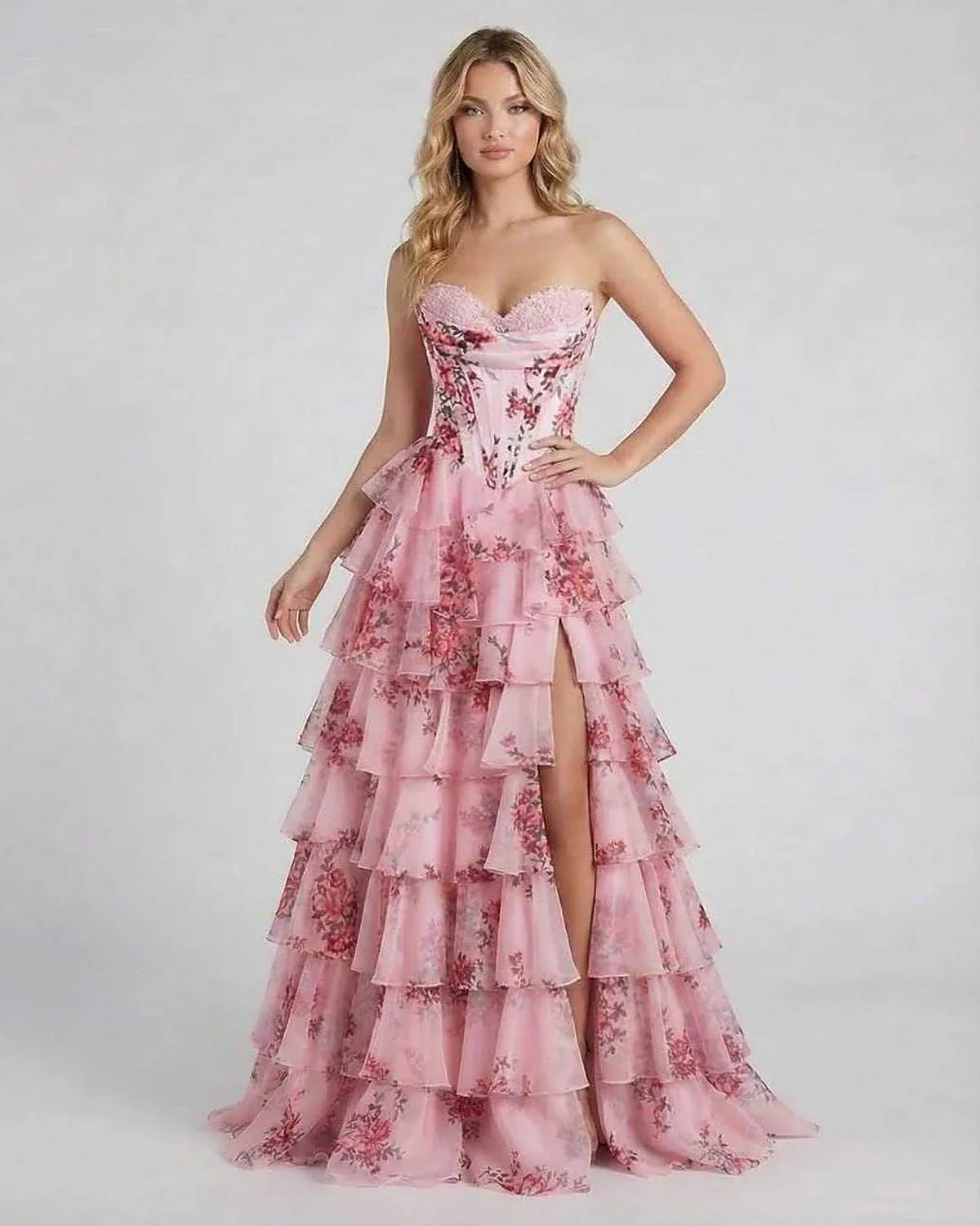 Pink Satin Bodycon Sweetheart Sleeveless Maxi Dress | Bridal Showers, front view | Ramblion | SKU: FMD-123456789-pink-L-3459,FMD-123456789-pink-M-3812,FMD-123456789-pink-S-5758,FMD-123456789-pink-XL-2009,FMD-123456789-pink-XS-8484