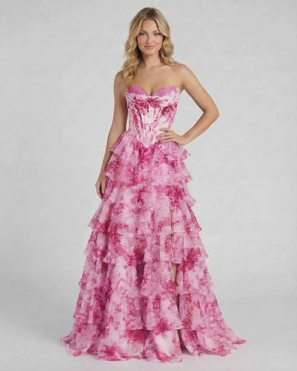 Pink Satin Gown Square Neck Sleeveless Maxi Dress | Bridal Showers, front view | Ramblion | SKU: RMX-583729461-pink-L-9563,RMX-583729461-pink-M-9514,RMX-583729461-pink-S-2734,RMX-583729461-pink-XL-6843,RMX-583729461-pink-XS-4042