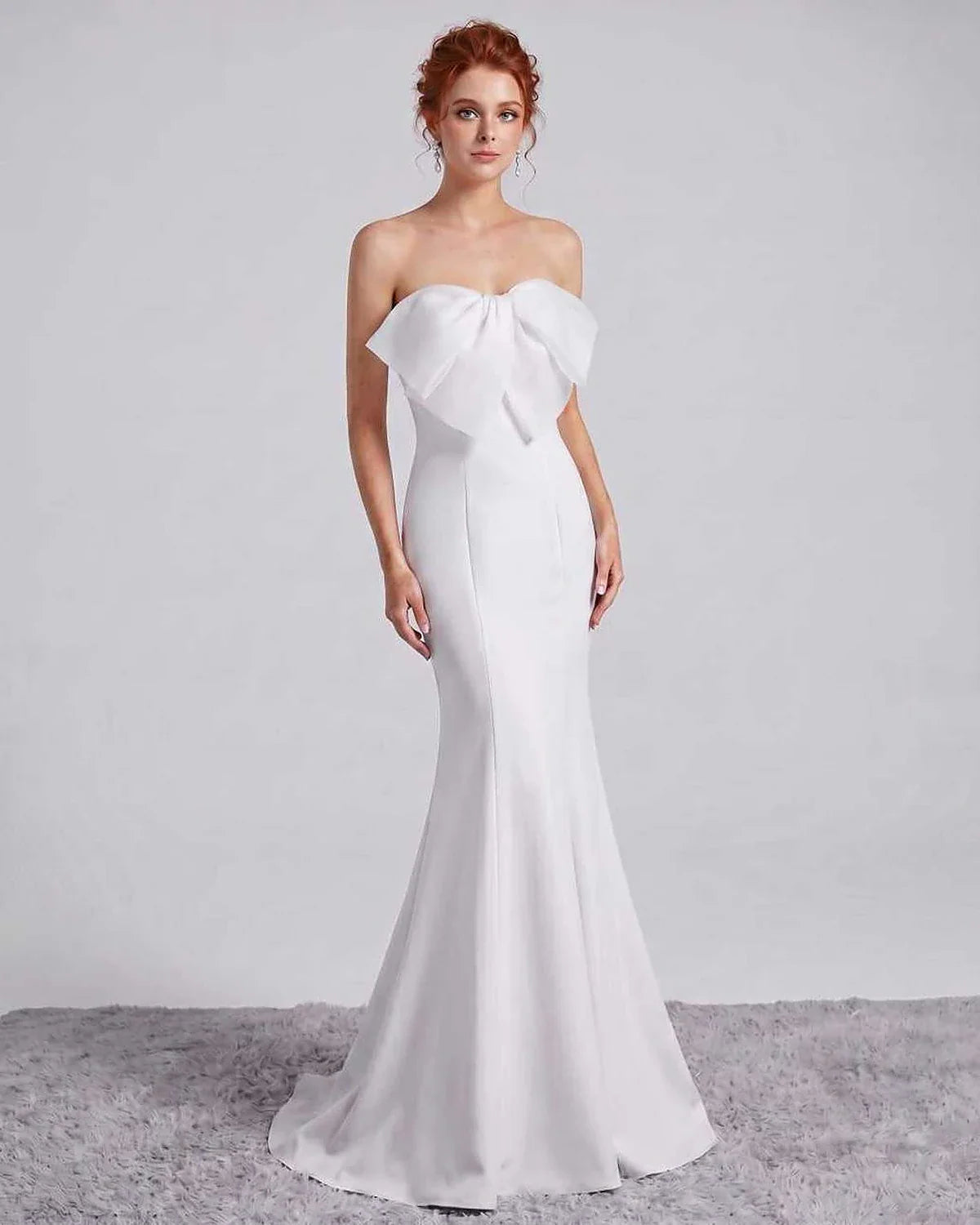 Pink,white,red,black,purple,yellow,beige,blue Mermaid Asymmetric Sleeveless Maxi Dress | Formal Events & Celebrations, front 