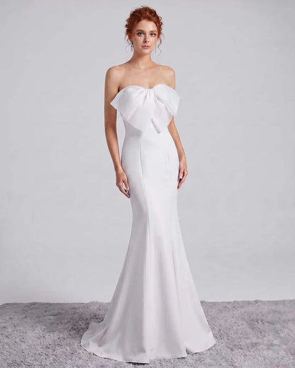 Pink,white,red,black,purple,yellow,beige,blue Mermaid Asymmetric Sleeveless Maxi Dress | Formal Events & Celebrations, front 