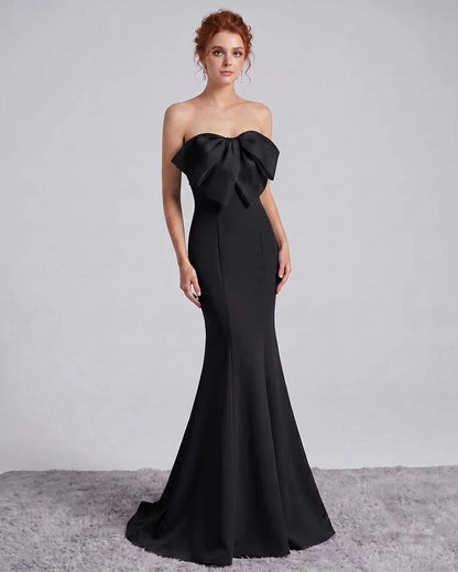Pink,white,red,black,purple,yellow,beige,blue Mermaid Asymmetric Sleeveless Maxi Dress | Formal Events & Celebrations, front 