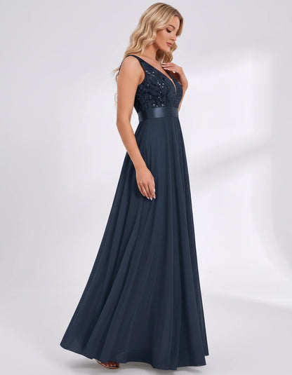 Pomona Maxi Dresses — Navy | SKU: RB-c14c0a-navy-2,RB-c14c0a-navy-4,RB-c14c0a-navy-6,RB-c14c0a-navy-8,RB-c14c0a-navy-10,RB-c14c0a-navy-12,RB-c14c0a-navy-14,RB-c14c0a-navy-16,RB-c14c0a-navy-16W,RB-c14c0a-navy-18W,RB-c14c0a-navy-20W,RB-c14c0a-navy-22W