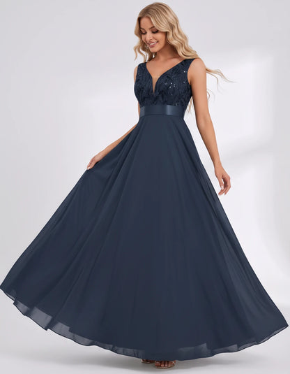Pomona Maxi Dresses — Navy | SKU: RB-c14c0a-navy-2,RB-c14c0a-navy-4,RB-c14c0a-navy-6,RB-c14c0a-navy-8,RB-c14c0a-navy-10,RB-c14c0a-navy-12,RB-c14c0a-navy-14,RB-c14c0a-navy-16,RB-c14c0a-navy-16W,RB-c14c0a-navy-18W,RB-c14c0a-navy-20W,RB-c14c0a-navy-22W