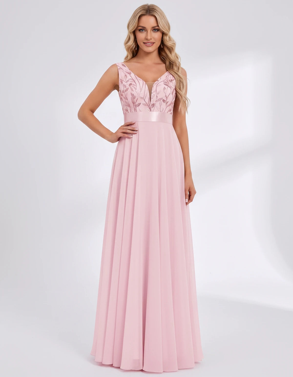 Pomona Maxi Dresses — Pink | SKU: RB-c14c0a-pink-2,RB-c14c0a-pink-4,RB-c14c0a-pink-6,RB-c14c0a-pink-8,RB-c14c0a-pink-10,RB-c14c0a-pink-12,RB-c14c0a-pink-14,RB-c14c0a-pink-16,RB-c14c0a-pink-16W,RB-c14c0a-pink-18W,RB-c14c0a-pink-20W,RB-c14c0a-pink-22W