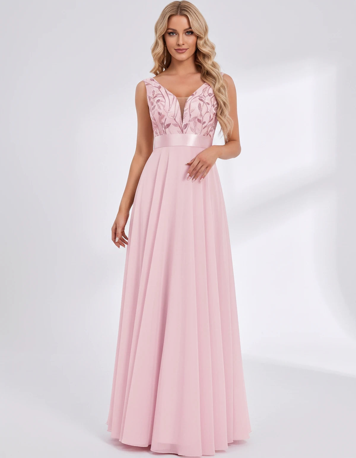 Pomona Maxi Dresses — Pink | SKU: RB-c14c0a-pink-2,RB-c14c0a-pink-4,RB-c14c0a-pink-6,RB-c14c0a-pink-8,RB-c14c0a-pink-10,RB-c14c0a-pink-12,RB-c14c0a-pink-14,RB-c14c0a-pink-16,RB-c14c0a-pink-16W,RB-c14c0a-pink-18W,RB-c14c0a-pink-20W,RB-c14c0a-pink-22W