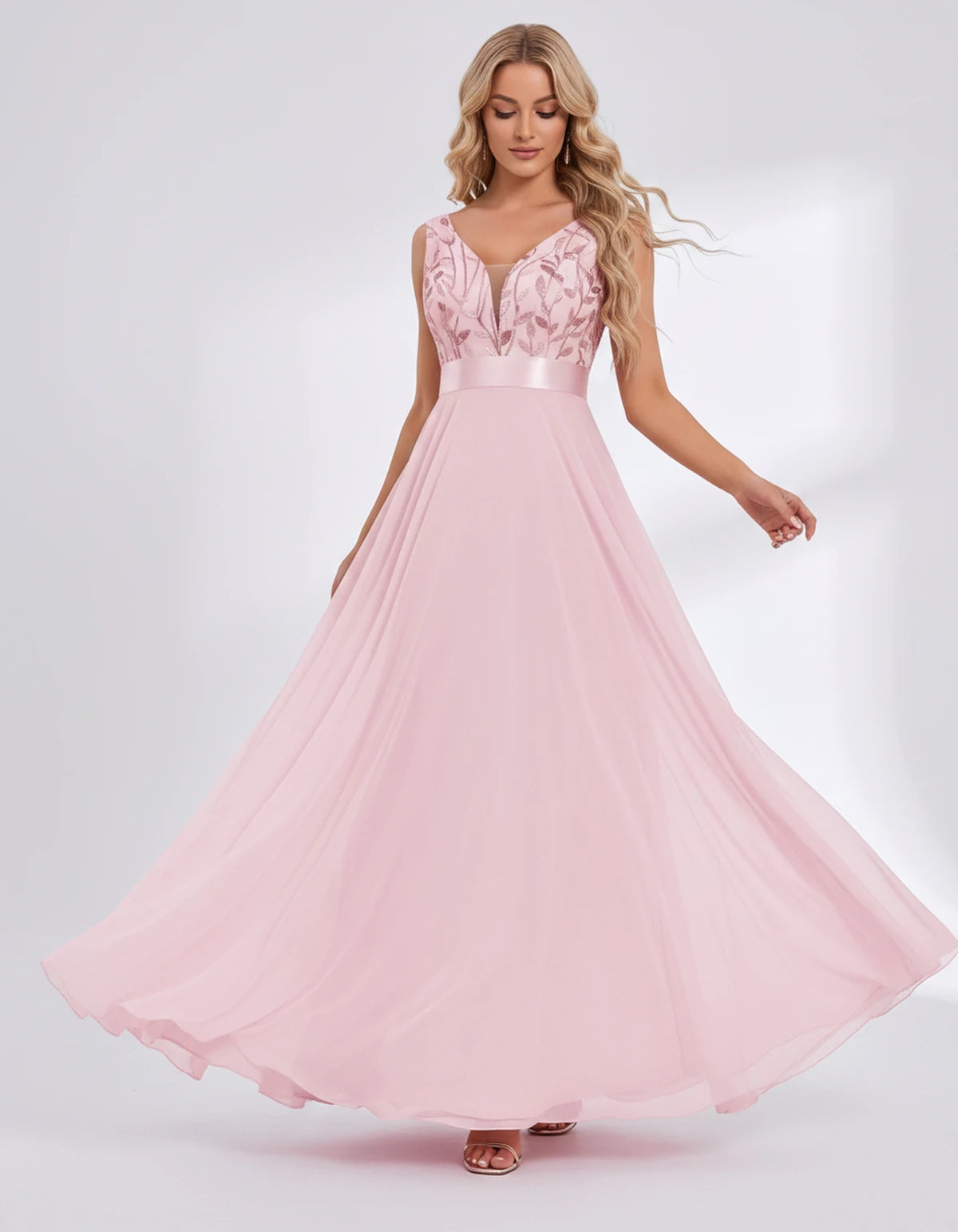 Pomona Maxi Dresses — Pink | SKU: RB-c14c0a-pink-2,RB-c14c0a-pink-4,RB-c14c0a-pink-6,RB-c14c0a-pink-8,RB-c14c0a-pink-10,RB-c14c0a-pink-12,RB-c14c0a-pink-14,RB-c14c0a-pink-16,RB-c14c0a-pink-16W,RB-c14c0a-pink-18W,RB-c14c0a-pink-20W,RB-c14c0a-pink-22W