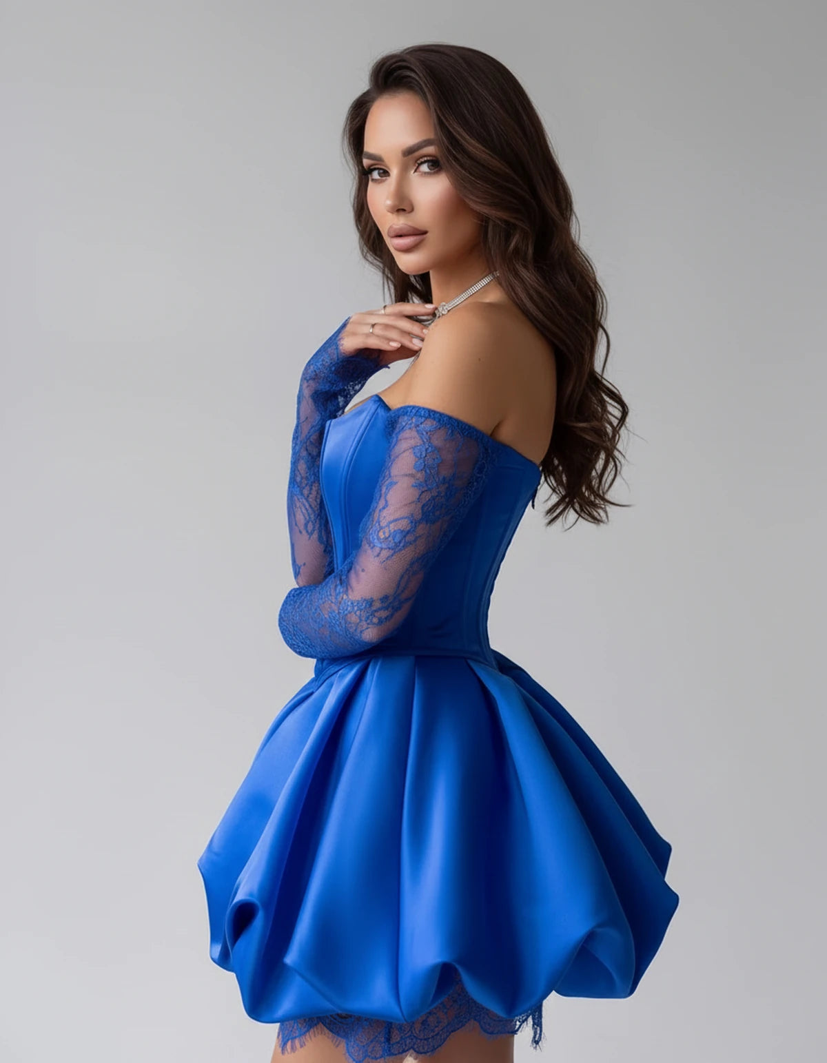 Portofino Mini Dresses — Royal Blue | SKU: RB-a7f8f2-royalbbf-XS,RB-a7f8f2-royalbbf-S,RB-a7f8f2-royalbbf-M,RB-a7f8f2-royalbbf-L,RB-a7f8f2-royalbbf-XL,RB-a7f8f2-royalbbf-2XL