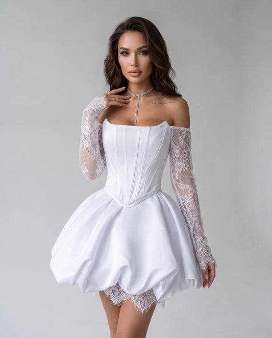Portofino Mini Dresses — White