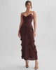 Ramblion Niya midi dress — runway video 1 · styled for cocktail and formal season