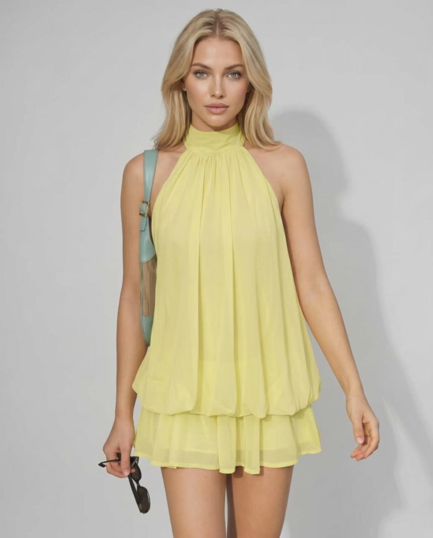 Ramblion Solina mini dress — runway video 1 · styled for prom and cocktail season