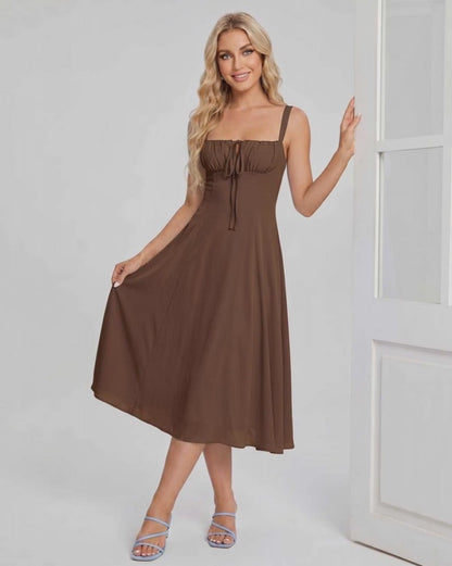 Ramblion Eda midi dress — runway video 7 · styled for cocktail and formal season
