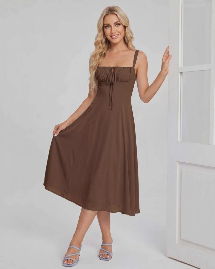 Ramblion Eda midi dress — runway video 7 · styled for cocktail and formal season
