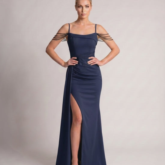 Ramblion Lume maxi dress — runway video 6 · styled for prom and cocktail season