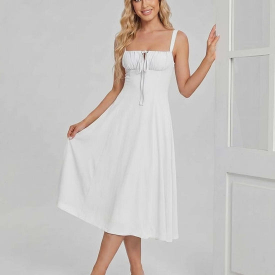 Ramblion Eda midi dress — runway video 6 · styled for cocktail and formal season