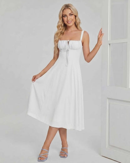 Ramblion Eda midi dress — runway video 6 · styled for cocktail and formal season