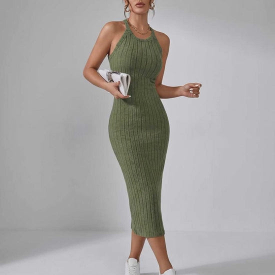 Ramblion Mia midi dress — runway video 1 · styled for cocktail and formal season