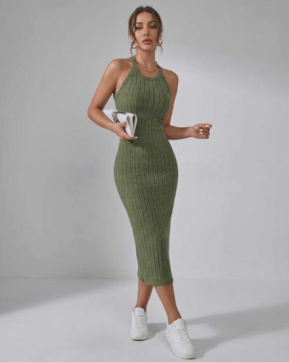 Ramblion Mia midi dress — runway video 1 · styled for cocktail and formal season