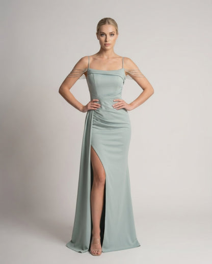 Ramblion Lume maxi dress — runway video 1 · styled for prom and cocktail season