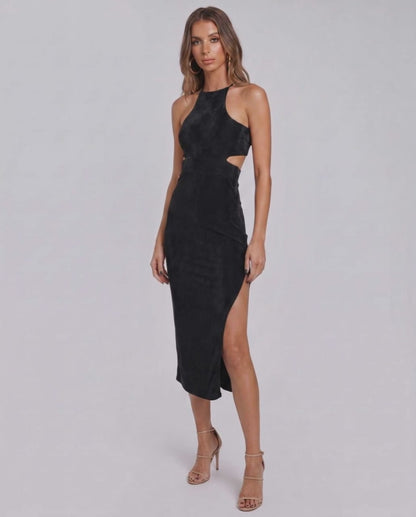 Ramblion Ina midi dress — runway video 2 · styled for cocktail and formal season